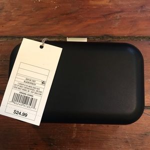 Small black clutch